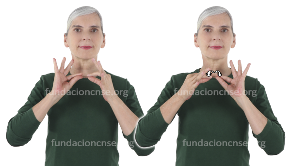 Nombre del artista Georgia O´Keeffe en Lengua de Signos Española Signado del nombre Georgia O´Keeffe en Lengua de Signos Española