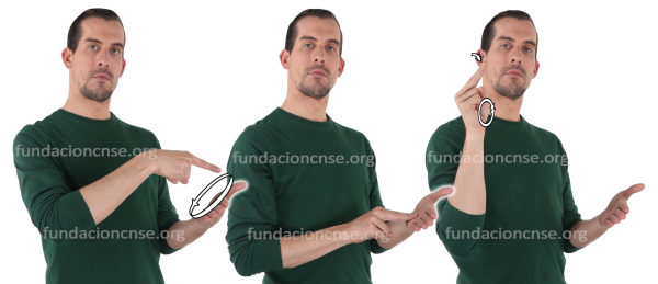 Paleta en Lengua de Signos Española Signado de la palabra paleta en Lengua de Signos Española