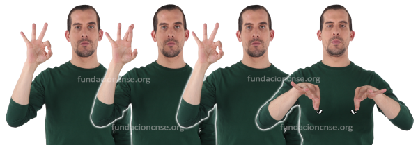 Pan de oro en Lengua de Signos Española Signado de la palabra pan de oro en Lengua de Signos Española