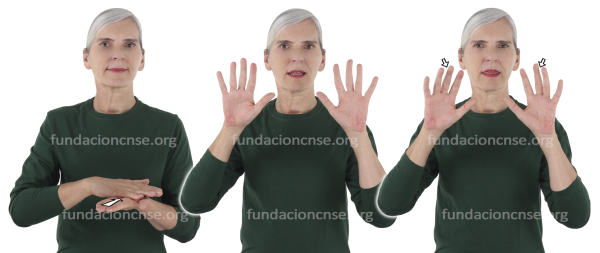 Pátina en Lengua de Signos Española Signado de la palabra pátina en Lengua de Signos Española