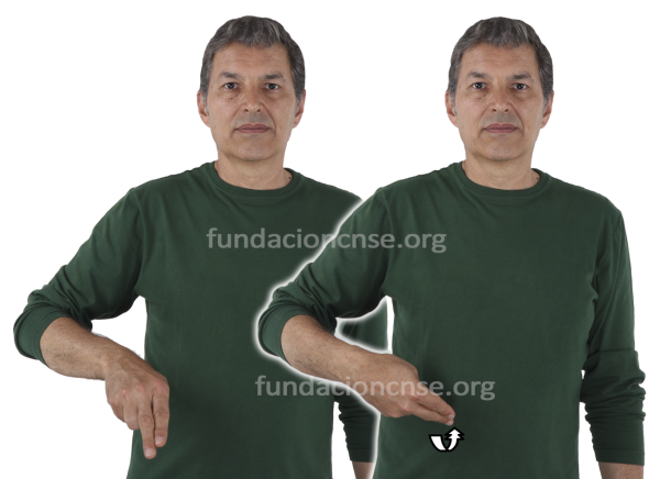 Nombre del artista Jackson Pollock en Lengua de Signos Española Signado del nombre Jackson Pollock en Lengua de Signos Española