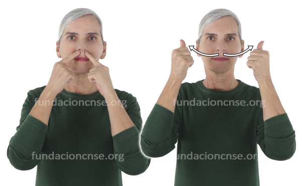 Nombre del artista Salvador Dalí en Lengua de Signos Española Signado del nombre Salvador Dalí en Lengua de Signos Española