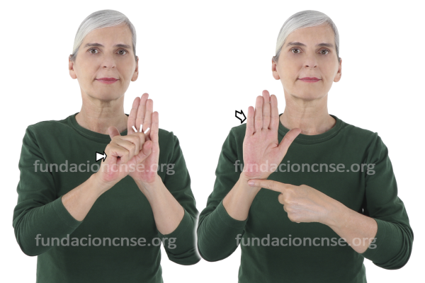 Simbolismo en Lengua de Signos Española Signado de la palabra Simbolismo en Lengua de Signos Española