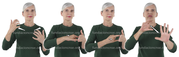 Trampantojo en Lengua de Signos Española Signado de la palabra trampantojo en Lengua de Signos Española