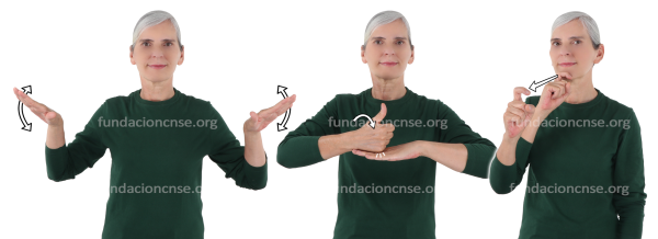 Arcángel san Gabriel en Lengua de Signos Española Signado de Arcángel san Gabriel en Lengua de Signos Española