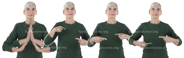 San Sebastián en Lengua de Signos Española Signado de San Sebastián en Lengua de Signos Española