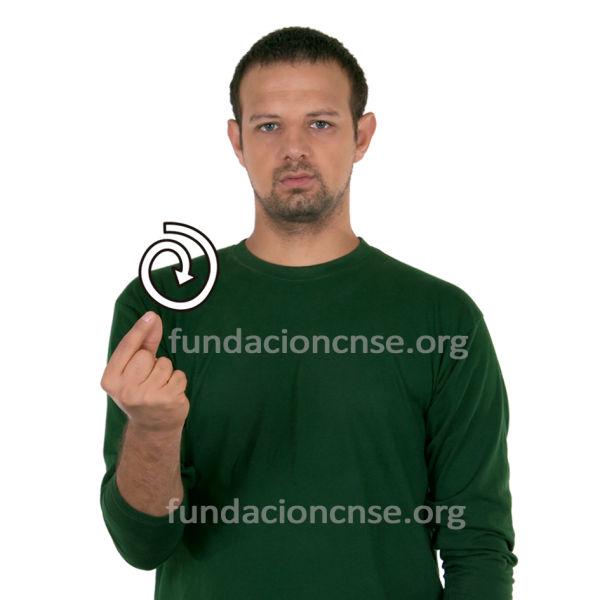 Signado de la palabra Ilustración en Lengua de Signos Española