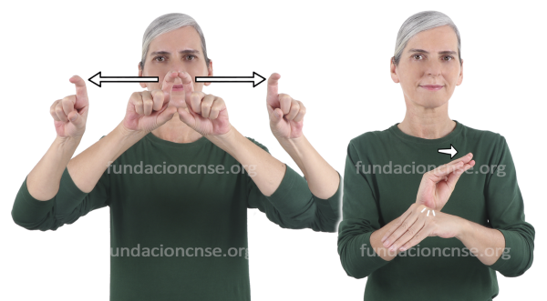 Signado de la palabra patrocinador, patrocinadora en Lengua de Signos Española