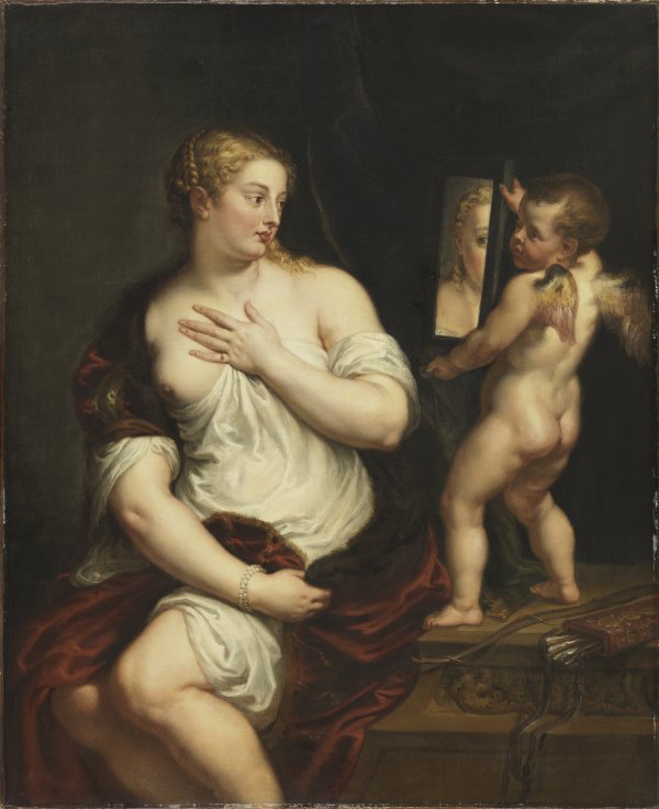 Venus y Cupido. Peter Paul Rubens