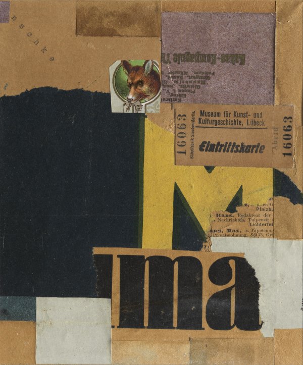 Entrada (Mz 456). Kurt Schwitters Entrada (Mz 456). Kurt Schwitters