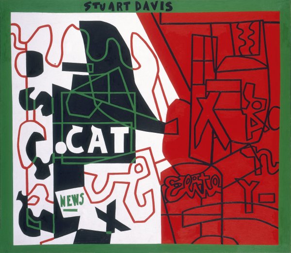 Pochade. Stuart Davis Pochade. Stuart Davis