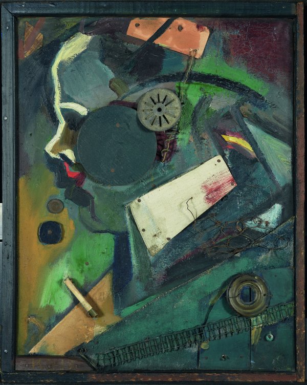 Merzbild 1A (El psiquiatra). Kurt Schwitters Merzbild 1A (El psiquiatra). Kurt Schwitters