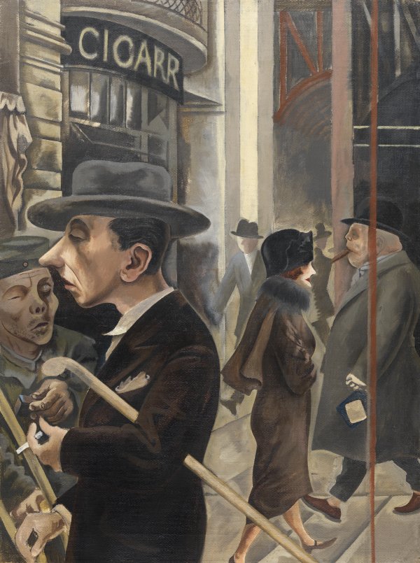Escena callejera (Kurfürstendamm). George (Georg Ehrenfried Grosz) Grosz Escena callejera (Kurfürstendamm). George (Georg Ehrenfried Grosz) Grosz