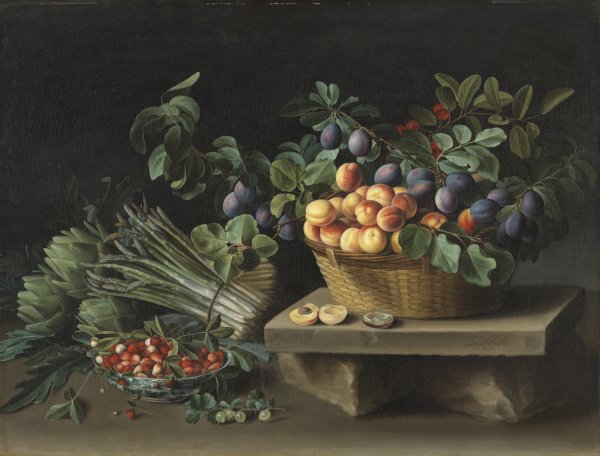 Bodegón con frutas. Louise Moillon Bodegón con frutas. Louise Moillon
