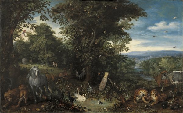 El Jardín del Edén. Jan (Brueghel de Velours) Brueghel i El Jardín del Edén. Jan (Brueghel de Velours) Brueghel i