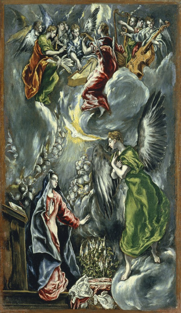 La Anunciación. El (Doménikos Theotokópoulos) Greco La Anunciación. El (Doménikos Theotokópoulos) Greco